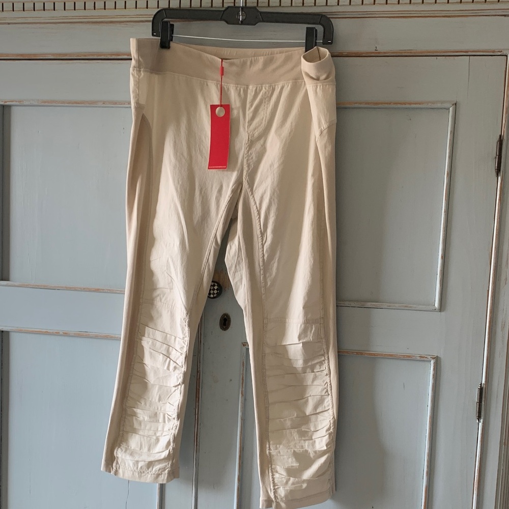 NWT XCVI Wearables Tan pants Size XL
